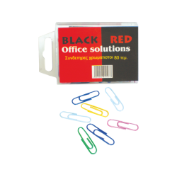 Συνδετήρες Χρωματιστοί Black Red